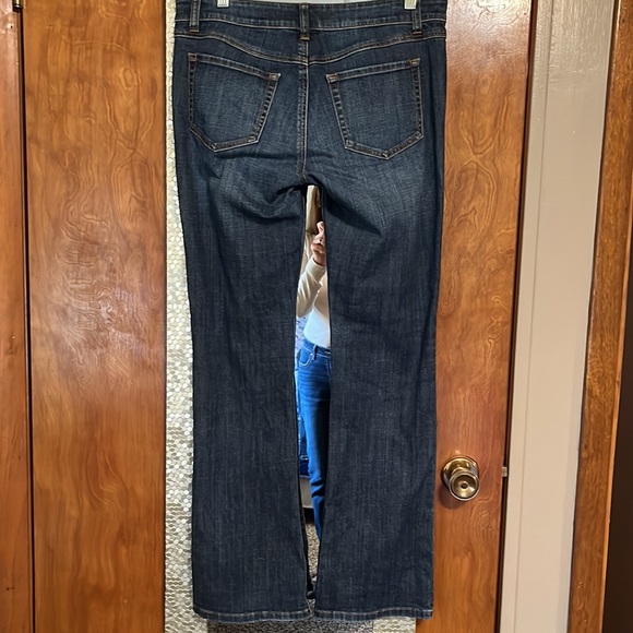 CAbi boot cut whisker jeans. - Picture 3 of 5